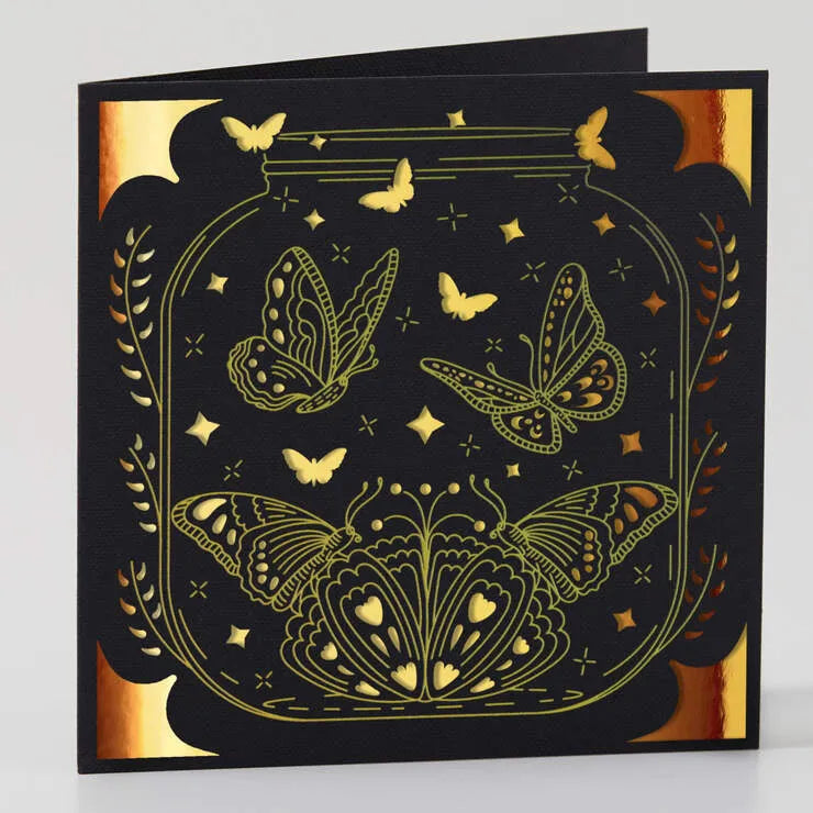 2009479 - Cricut Insert Cards Foil Royal Flush R10 8.9x12.4cm 18-Pack