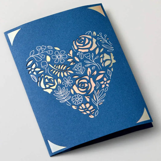 2009479 - Cricut Insert Cards Foil Royal Flush R10 8.9x12.4cm 18-Pack