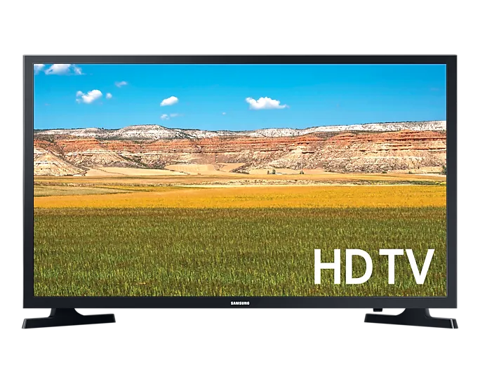 SAMSUNG 32" SMART SERIES 4 LED TV HD READY 720P  MR 50  PURCOLOUR  HYPERREAL ENGINE  MICRO DIMMING  CONNECTSHARE MOVIE  TRIPLE PROTECTION  SAMSUNG BASIC SMART TV  HDMI X 2  USB X 1