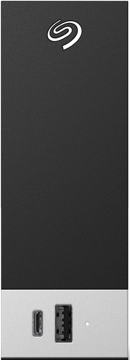 Seagate One Touch Hub 6TB Desktop External Hard Drive with USB-C STLC6000400, black