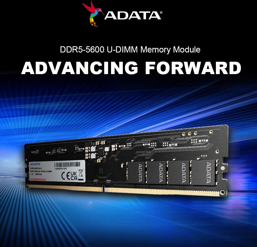 ADATA AD5U560016G-S 288-pin CL46 1.1V desktop RAM