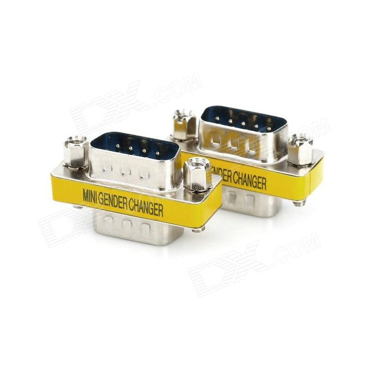 DB9 male-to-male serial adapter ADA010