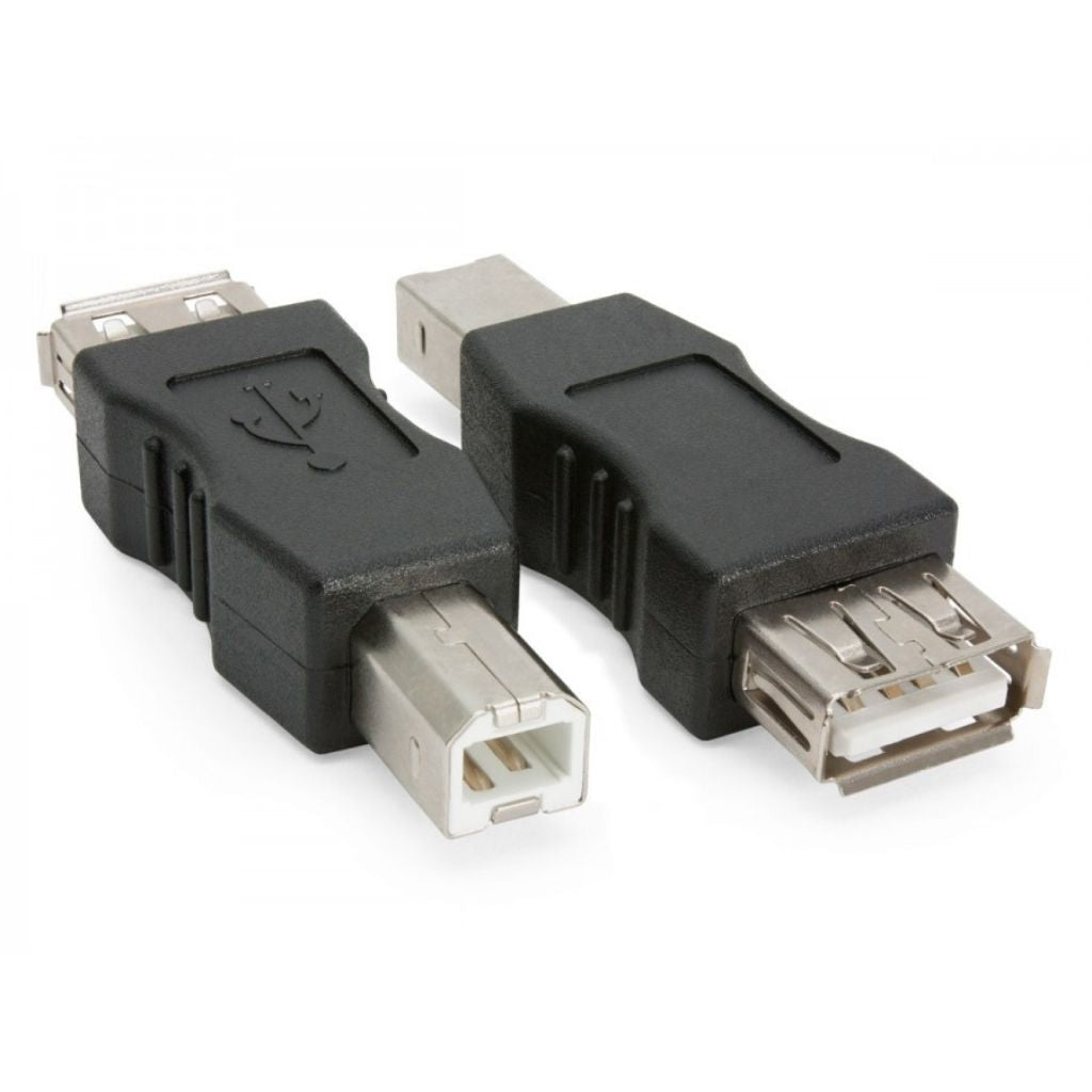 USB 2.0 Type-B to Type-A female adapter close-up