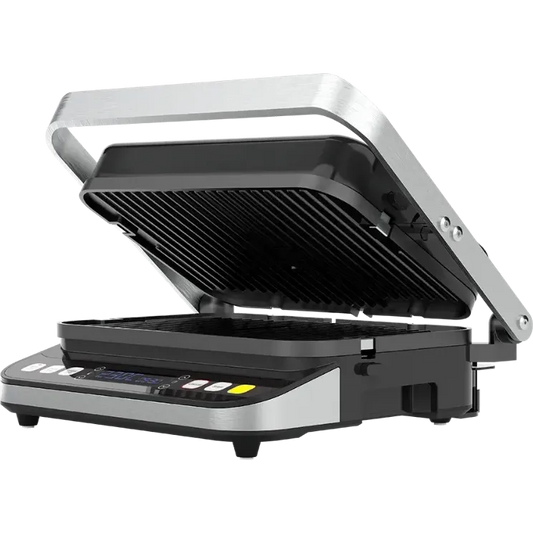 Aeno EG1 2000W Electric Grill Side View on a white background