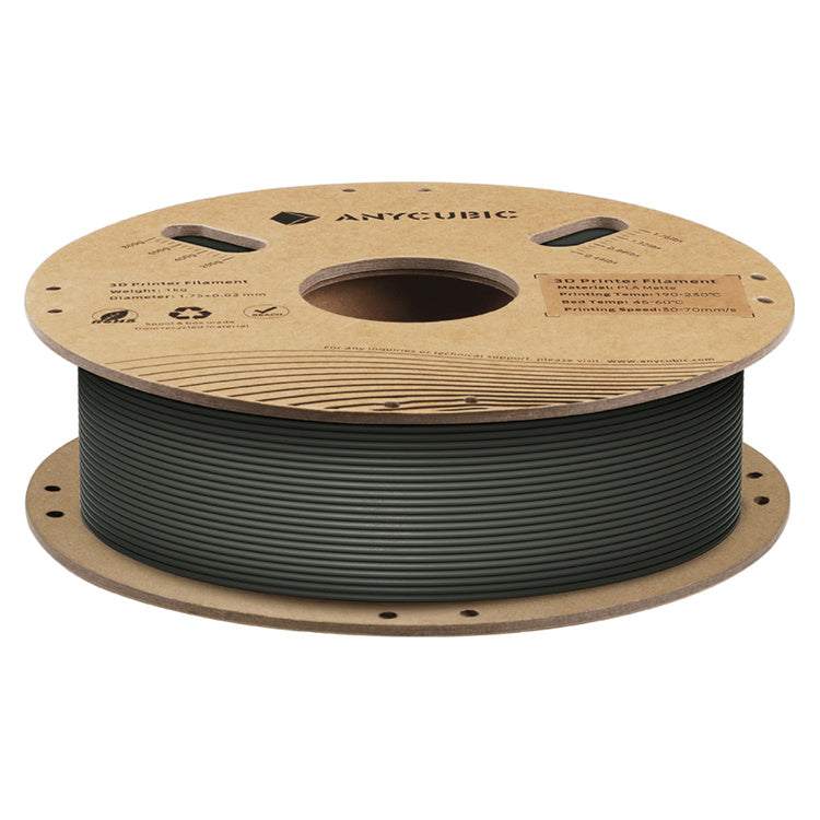Anycubic PLA Matte Filament 1kg - Black (AHYGBK-10) – alternate product view