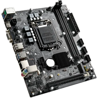 LGA1151 CPU socket close-up.

