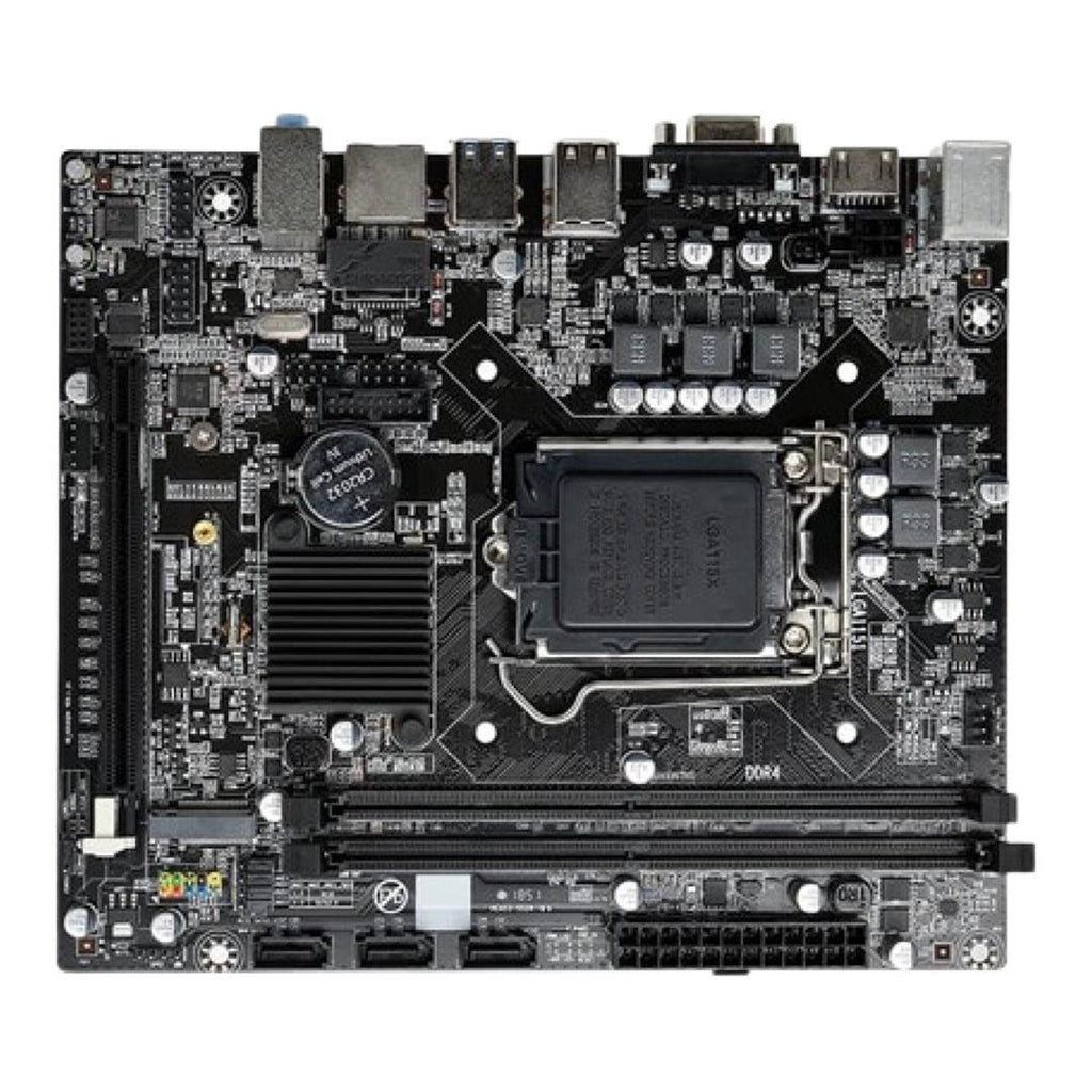 LGA 1851 CPU socket close-up.

