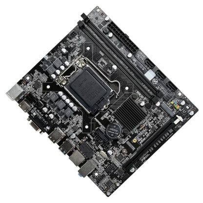 Micro-ATX form factor next to a ruler.

