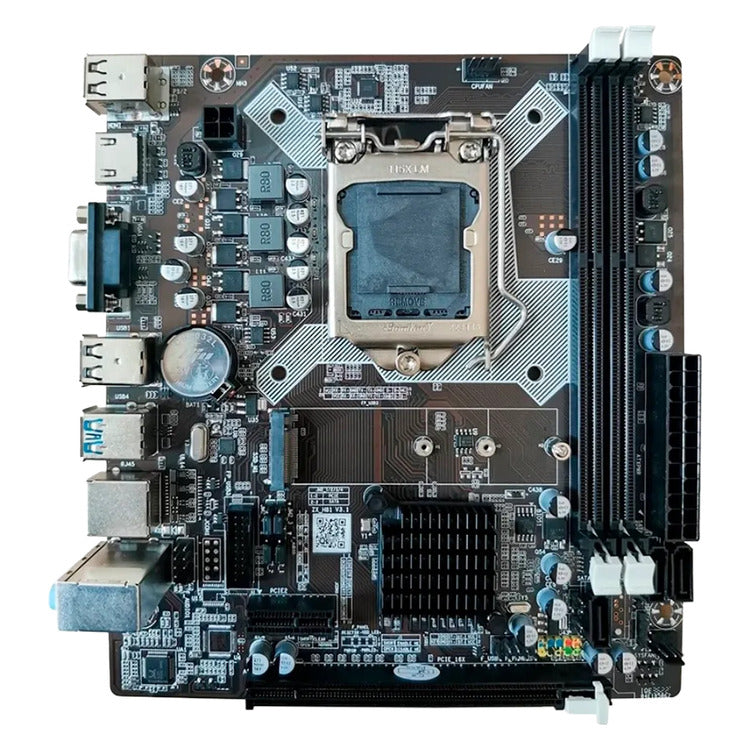 Arktek AK-H81M EL LGA1150 DDR3 Micro-ATX motherboard front view