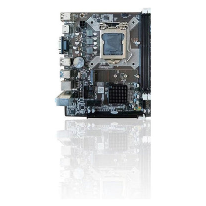 Arktek AK-H81M EL motherboard rear I/O ports and expansion connections