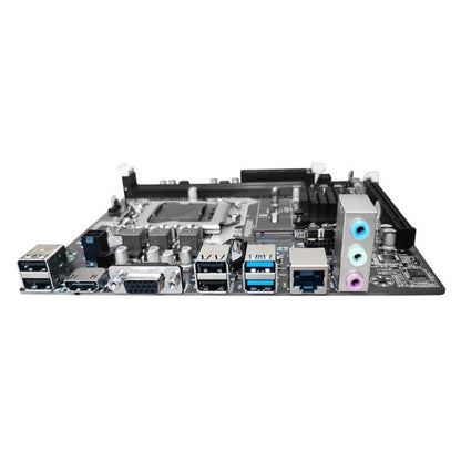 Arktek AK-H81M EL H81 Micro-ATX motherboard front view with LGA1150 socket and DDR3 support