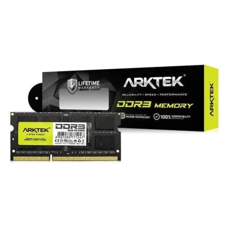 Arktek AKD3S4N1600 4GB DDR3L-1600 laptop SO-DIMM front view