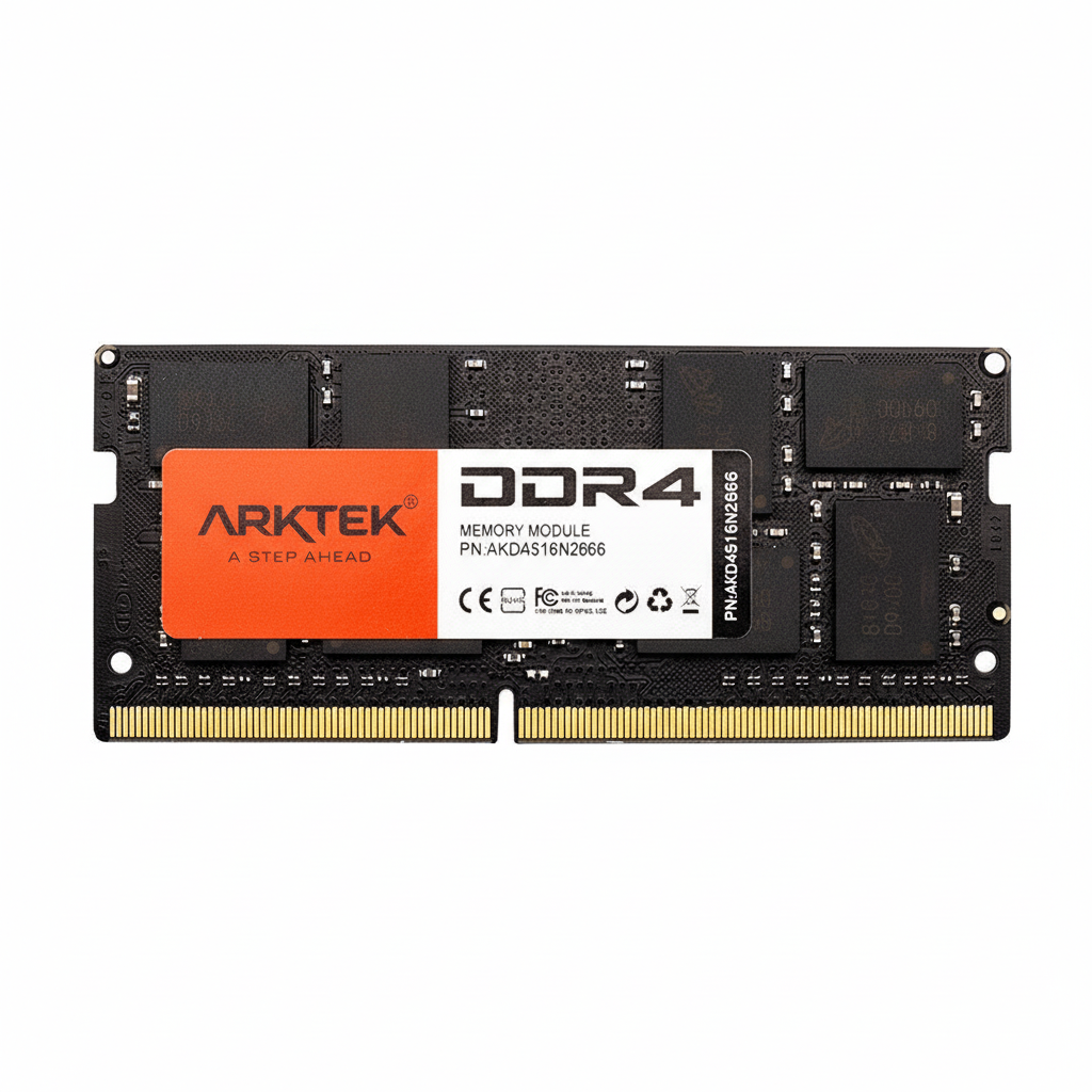 Arktek 16GB DDR4 SO-DIMM memory module.


