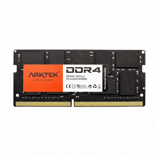 Arktek 16GB DDR4 SO-DIMM memory module.


