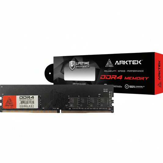 Arktek 16GB DDR4 PC-3200 DIMM RAM Module .