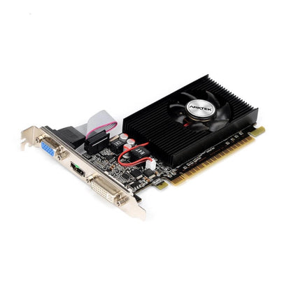 Card showing the cooling fan and heatsink.

