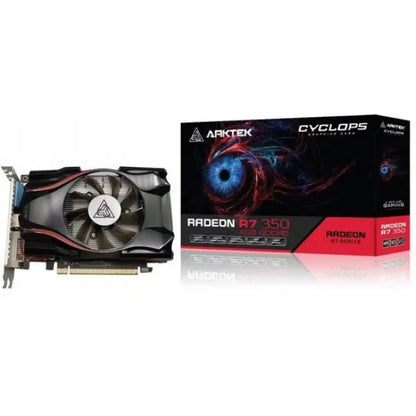 Arktek AMD Radeon R7 350 4GB GDDR5 128-Bit Graphics Card