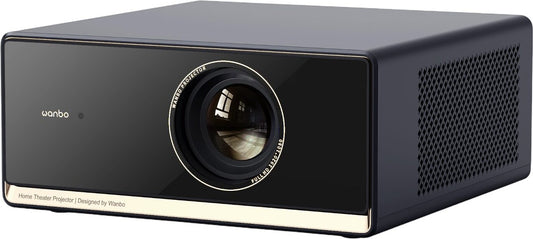 WANBO X5 Pro Full HD Smart Projector (1080p, 1100 ANSI Lumens) delivers vivid visuals and smart features for home entertainment.