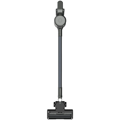 Black vacuum cleaner attachment on a white background