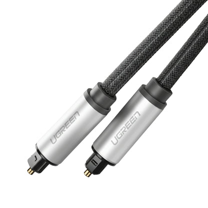 UGreen AV108 Male to Male Toslink Optical Audio Cable 2m – Grey