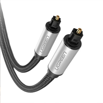 UGreen AV108 Male to Male Toslink Optical Audio Cable 2m – Grey