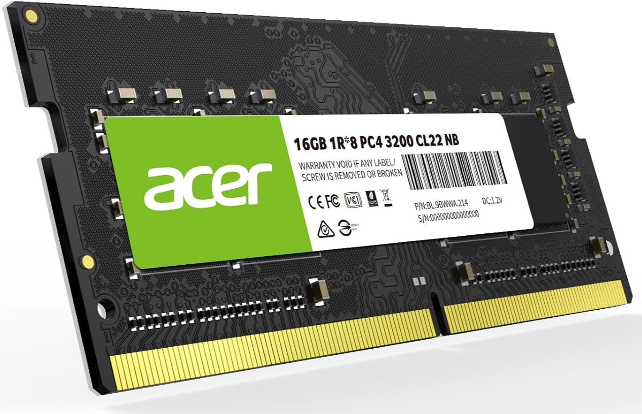 Acer 16GB DDR4 3200MHz Laptop Ram - SD100-16GB-3200
