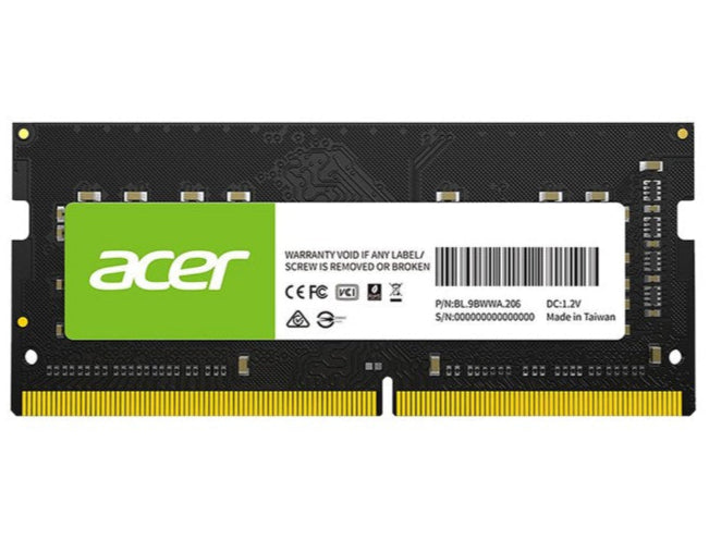 Acer Laptop memory 8GB DDR4 3200 SODIMM - SD100-8GB-3200