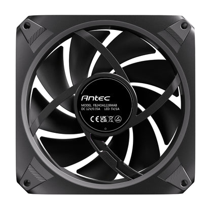 Antec ORBIT PWM 120mm ARGB Fan 3 Pack - Black