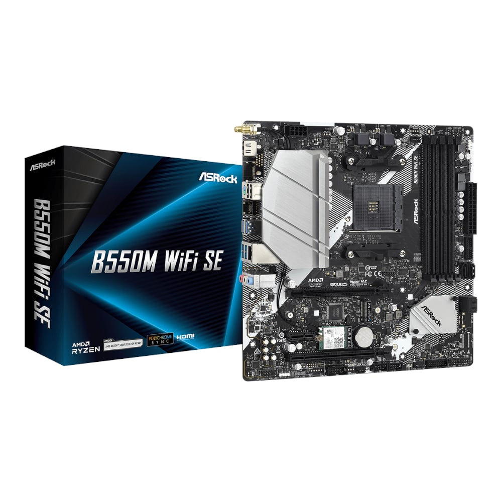 ASROCK B550M WI-FI SE AMD AM4 M-ATX MOTH