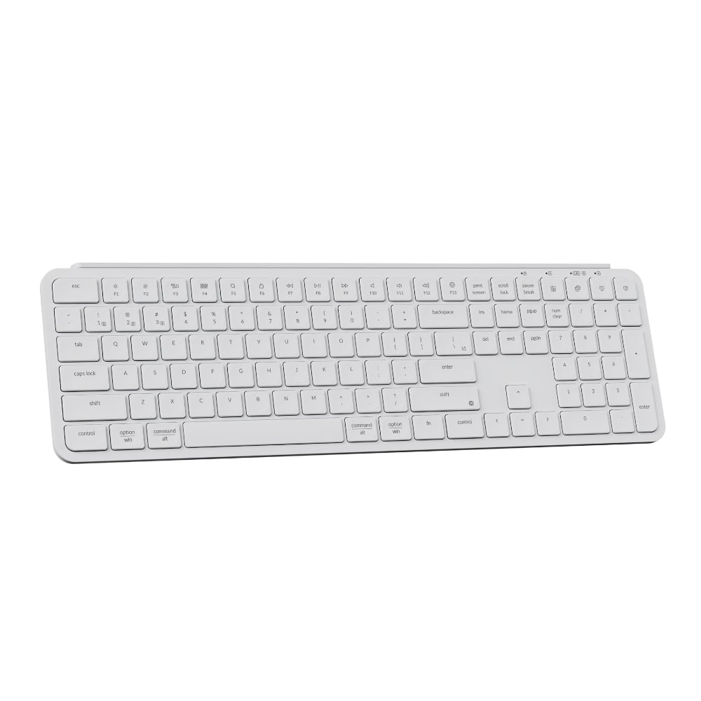 Keychron B6 Pro Ultra-Slim 100% Wireless Keyboard – Ivory White
