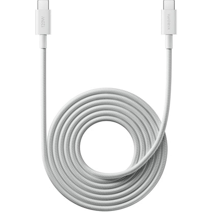 Xiaomi USB4 6A USB Type-C To USB Type-C Braided Cable 2m- (120W, 480 Mbps)