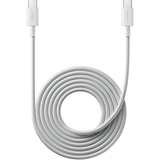 Xiaomi USB4 6A USB Type-C To USB Type-C Braided Cable 2m- (120W, 480 Mbps)
