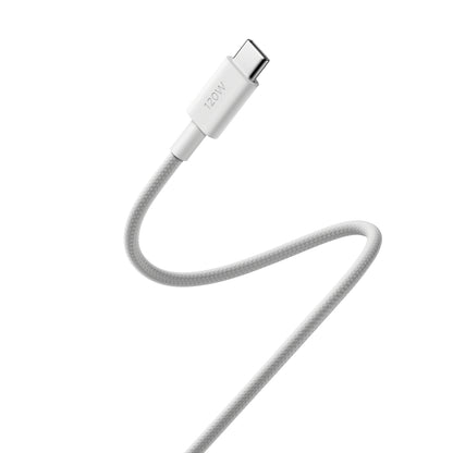 Xiaomi USB4 6A USB Type-C To USB Type-C Braided Cable 2m- (120W, 480 Mbps)