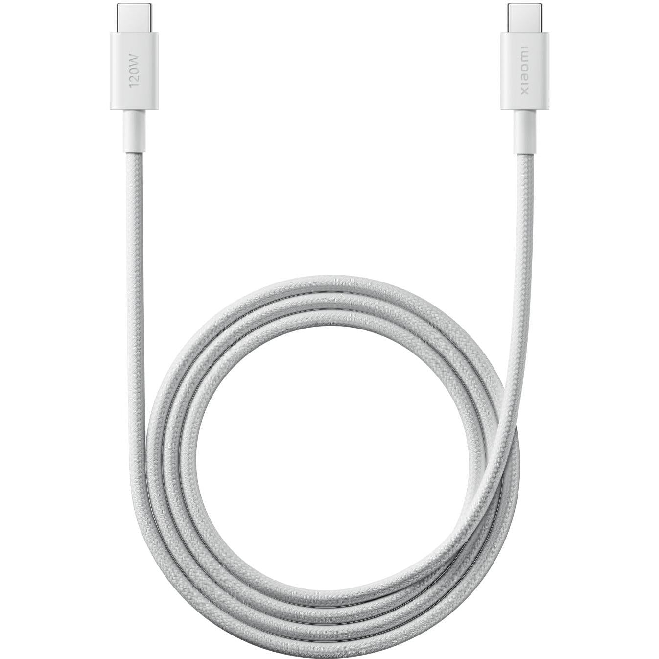 Xiaomi 6A Braided USB Type-C to USB Type-C Cable (1m) - White