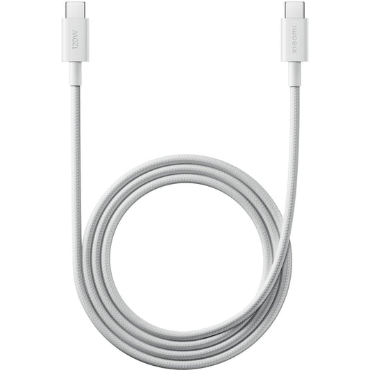 Xiaomi 6A Braided USB Type-C to USB Type-C Cable (1m) - White