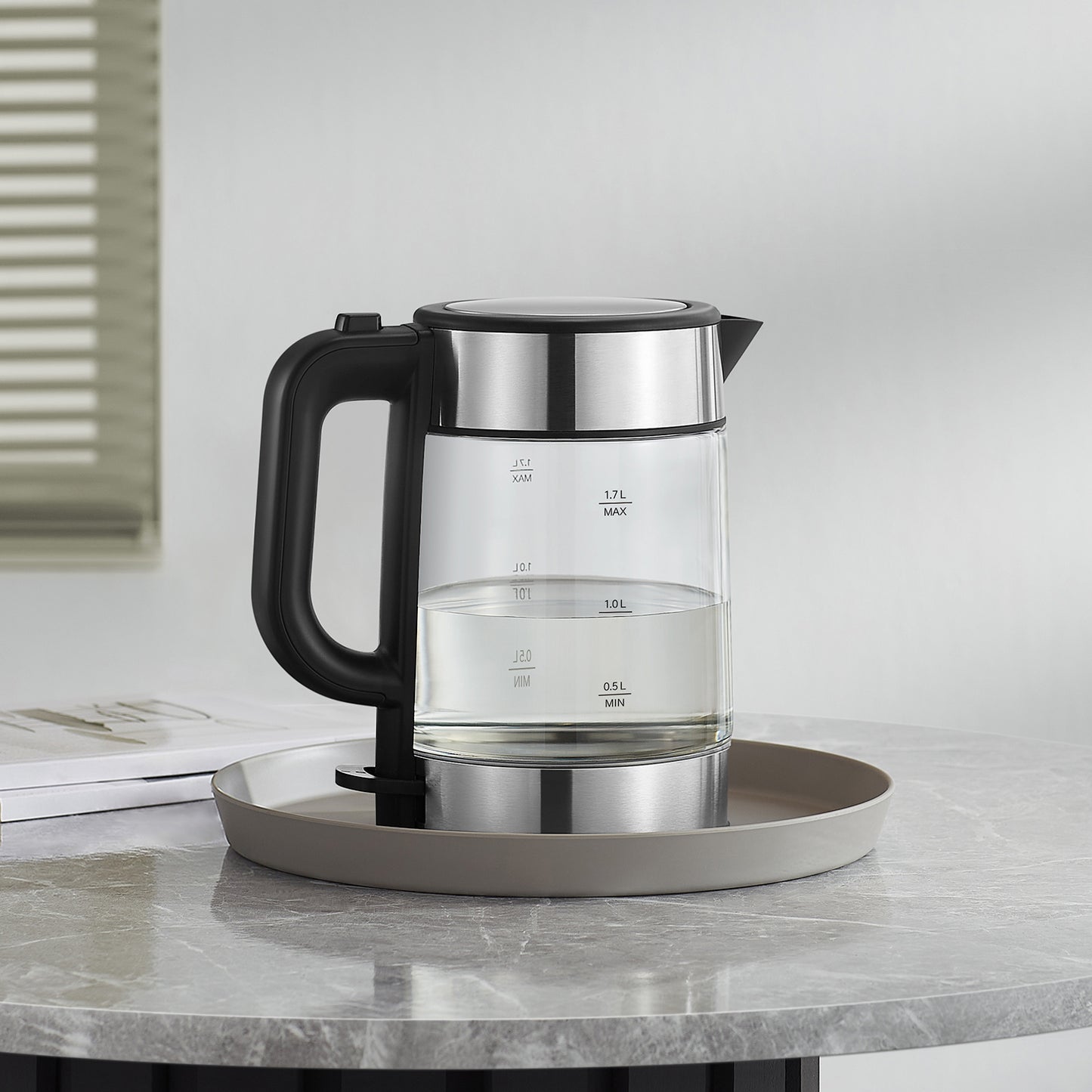 Xiaomi 1.7L Electric Glass Kettle – 2200W Fast Boil