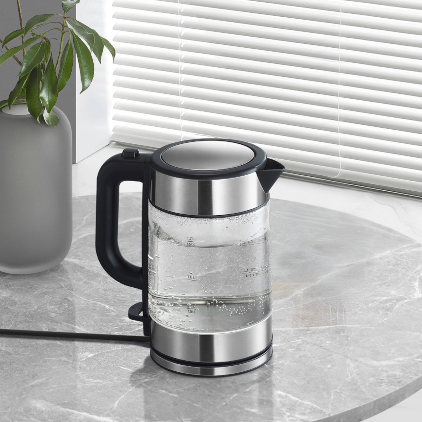 Xiaomi 1.7L Electric Glass Kettle – 2200W Fast Boil
