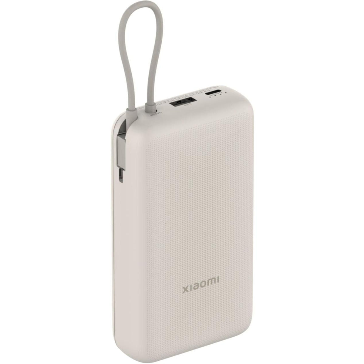 Xiaomi 33W Power Bank 20000mAh (Integrated Cable) – Tan
