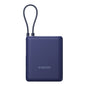 Xiaomi 33W Power Bank 10000 (Integrated Cable) - Blue offers fast on-the-go charging with a sleek design.