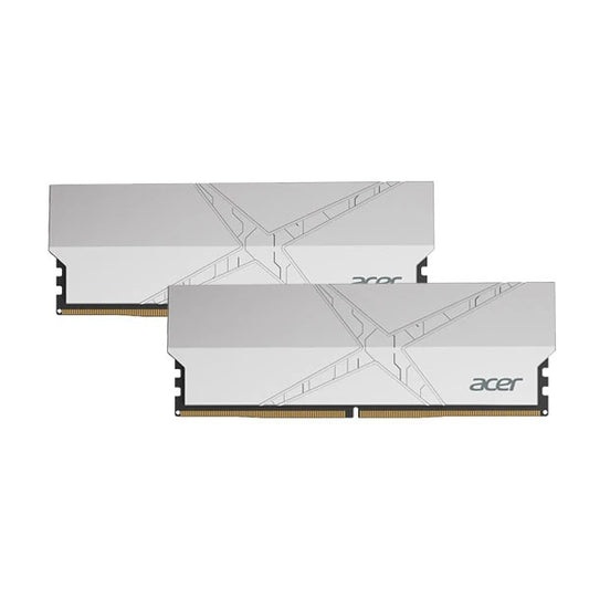 Acer HT200 32GB (2x16GB) DDR5 6000MHz 288-Pin Desktop RAM with Heatsink Kit - Silver