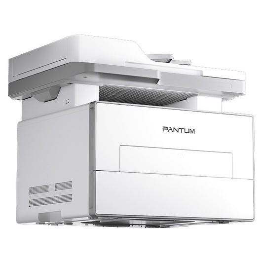 Pantum BM4245ADW monochrome laser multifunction printer front angled view