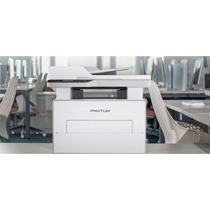 Pantum BM4245ADW office printer in a modern workspace