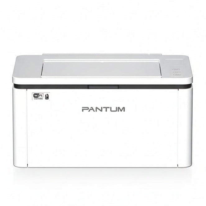 Pantum printer on a white background