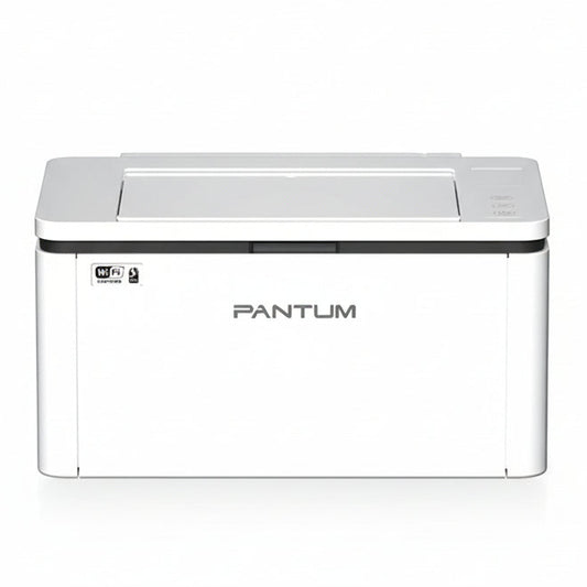 Pantum printer on a white background