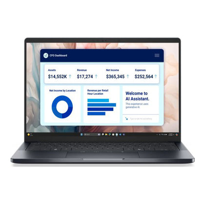 Dell Pro 14 Premium, Core Ultra 5 236V laptop, Dell business laptop, Copilot+ PC, Intel vPro laptop, Windows 11 Pro laptop, lightweight business notebook