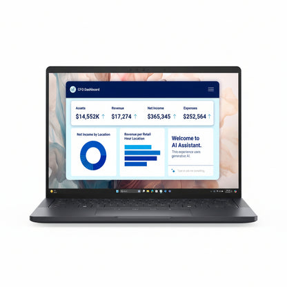 Dell Pro 13 Premium Ultra 5 236V laptop front view
