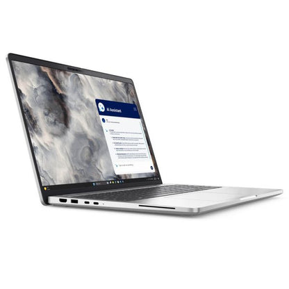 Dell Pro 16 Plus keyboard layout with numeric keypad, backlit keys, and AI hotkey

