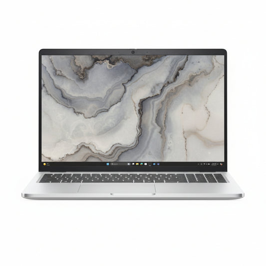 Dell Pro 16 Plus aluminum chassis front view with 16-inch FHD+ IPS display

