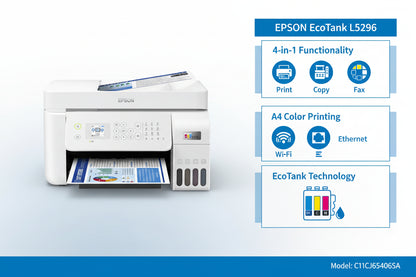 Printer with Wi-Fi Direct setup on smartphone.

