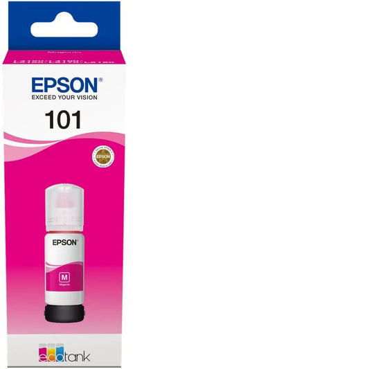 Epson 101 magenta EcoTank ink bottle C13T03V34A